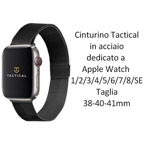 Cinturino 333 Originale Loop Magnetic Per Apple Watch 1-2-3-4-5-6-7-se 38 40 41mm Black - Foto 2