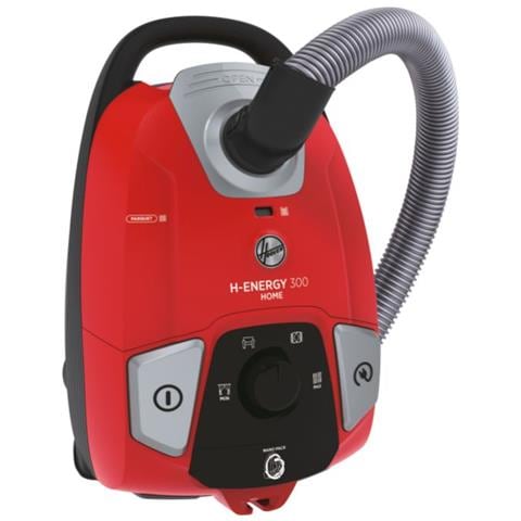 H-ENERGY 310 HE310HM 011 Aspirapolvere a Traino con Sacco Potenza 850 Watt Colore Rosso - Foto 1