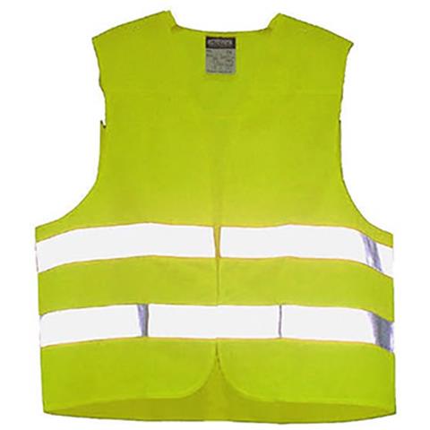 Giubbotto Di Segnalazione Ad Alta Visibilitã  Omologato Colore Giallo - Foto 1