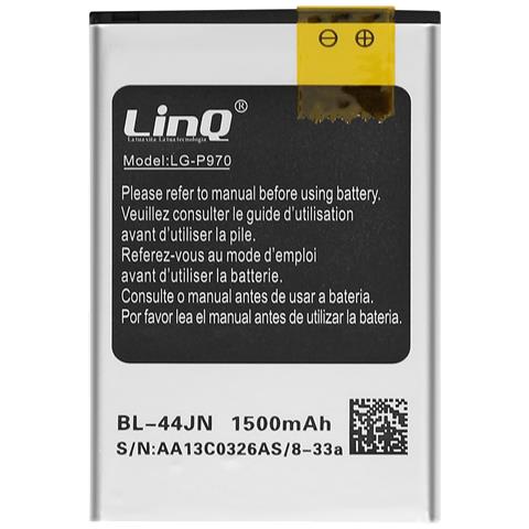 Batteria Per Lg Optimus Black P970 Capacità 1500mah Compatibile, Bianco - Foto 1