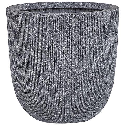 Vaso Per Fiori 44 X 44 X 48 Cm Grigio Chios - Foto 6
