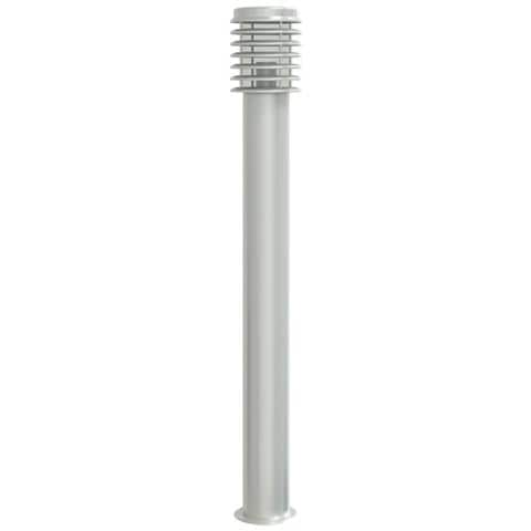 Lampada Da Terra Per Esterni Argento 110 Cm In Acciaio Inox - Foto 2