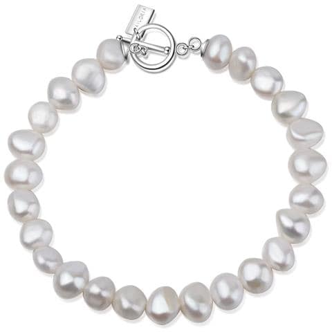 Menoa Bracciale Argento /perla Bianca - Foto 1