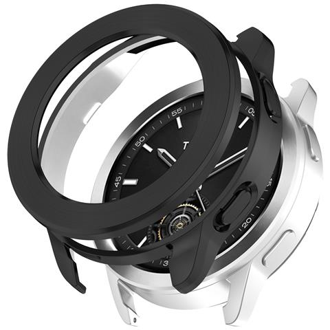 Custodia Protettiva + Set Di Lunetta Sostitutiva Per Xiaomi Watch S3 Black - Foto 1
