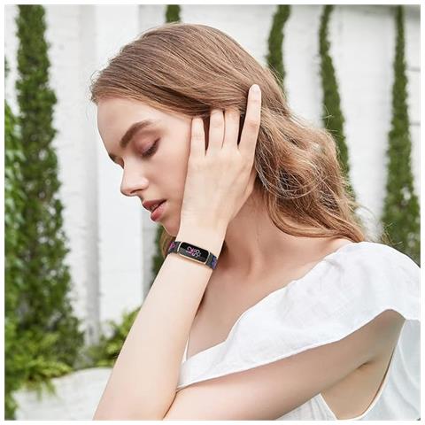 Sostituzione Cinturino Dell'orologio Per Fitbit Charge5/6 Red - Foto 2
