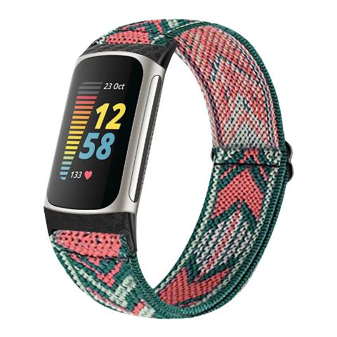 Sostituzione Cinturino Dell'orologio Per Fitbit Charge5/6 Red - Foto 1