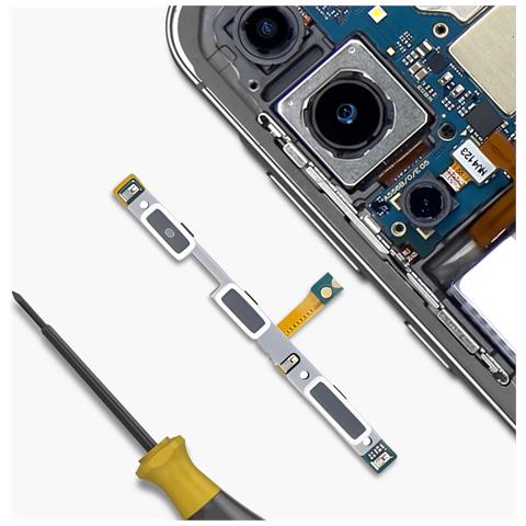 Connettore Tasto Power E Volume Galaxy A55 Originale, Nero - Foto 2