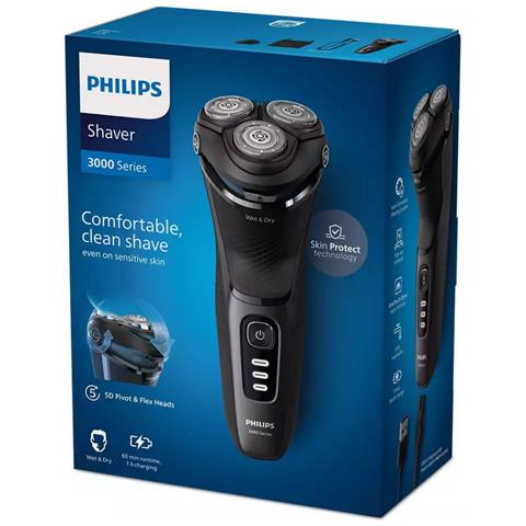 Rasoio Philips Rech. Rasoio Serie 3000 100% Impermeabile / 4 - S3244-12 - Foto 5