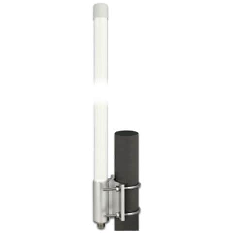 Antenna N femmina 5G LTE -2,14 - 2,93 dBi 33,5 cm montaggio fisso a parete e su palo omnidirezionale per esterno bianca - Foto 1