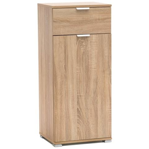 Mobiletto Da Interno 1 Anta E 1 Cassetto In Nobilitato Bilaminato Linea Classic - Burlywood - Foto 1