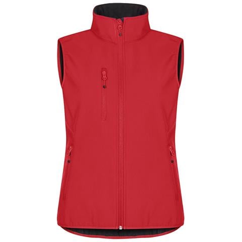 Classic Softshel Vest Lady Rosso Xs - Foto 1