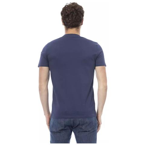 Maglietta In Cotone Blu - Xs - Foto 3