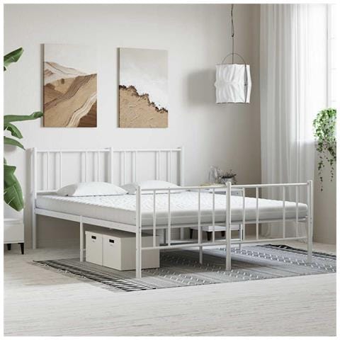 Materasso In Schiuma Bianco 180x220 Cm 7 Zone Durezza 20 Ild - Foto 2