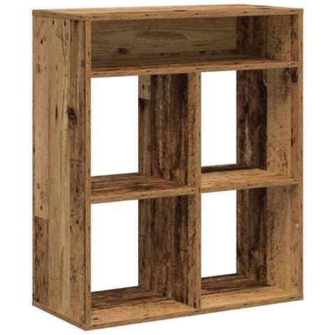 Libreria Legno Antico 66x31x80 Cm In Legno Multistrato - Foto 2