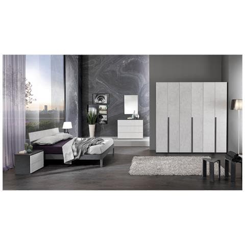 Camera Da Letto Manitoba Grigio Cemento - Foto 1