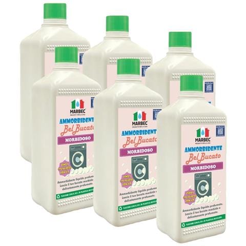 Ammorbidente Belbucato Morbidoso 1ltx6pz - Foto 1