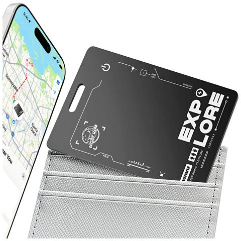 Aircard Wt-03 Per Ios Iphone Ipad Formato Carta, Nero - Foto 6