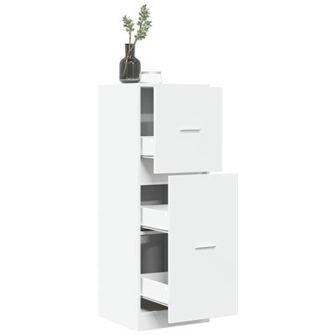 Armadietto da Farmacia Bianco 40x41x118 cm in Truciolato - Foto 2