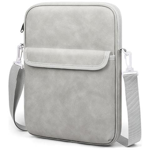 Borsa Per Laptop In Tessuto Oxford: Antishock, Impermeabile, A Tracolla Per Laptop Da 11/13 Pollici Grey 13 Pollici - Foto 1