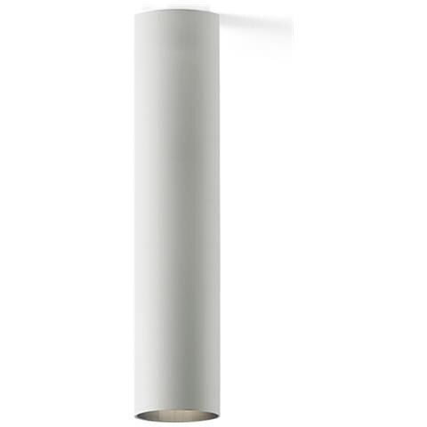Portalampada A Soffitto Bianco Opaco H 300mm Ø 55mm - Foto 1