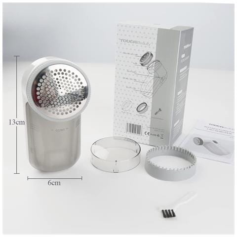 Touchbeauty Rasoio Elettrico Per Tessuti Maglioni Pallini Bianco 13x6 Cm - Foto 5