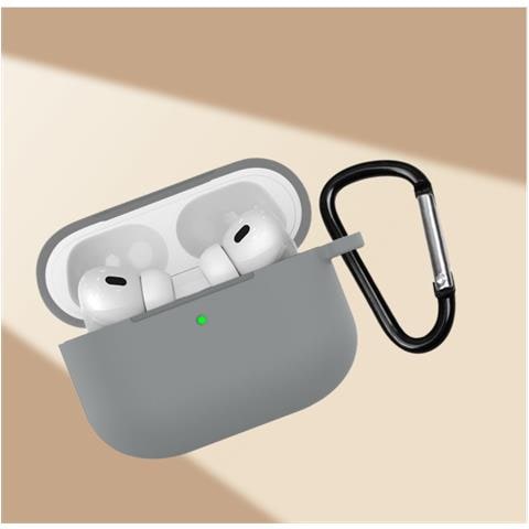 Custodia Protettiva In Silicone Per Airpods Pro 3 Grey - Foto 2