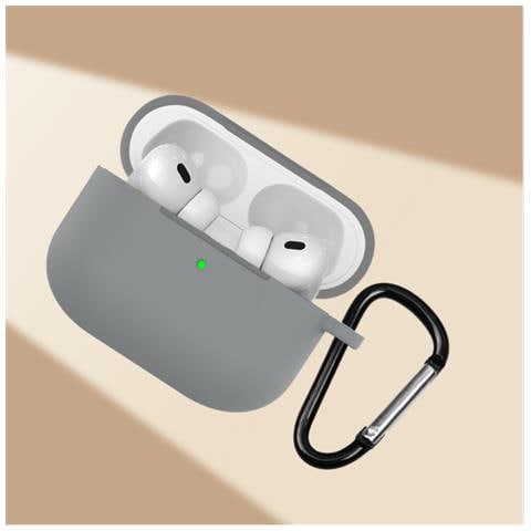 Custodia Protettiva In Silicone Per Airpods Pro 3 Grey - Foto 3