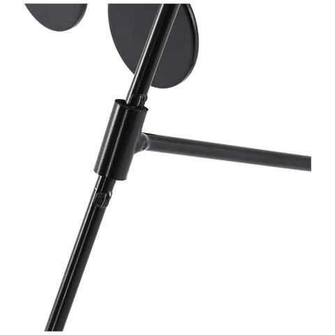 Bersaglio che si ripristina Nero 38 x 20.5 x 33 cm Acciaio - Foto 9