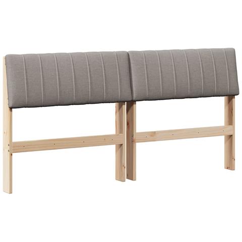 Testiera imbottita Talpa 150 cm Pino massello - Foto 1