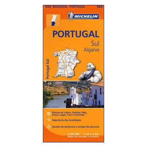 Portugal sul. Algarve 1:300.000 - Foto 1