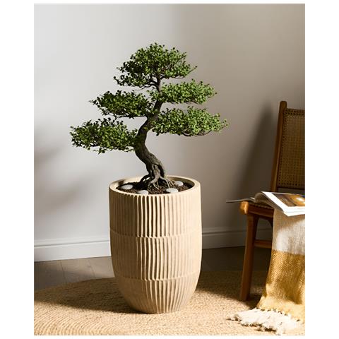 Vaso Per Piante Poros 36 Cm Beige Chiaro - Foto 1