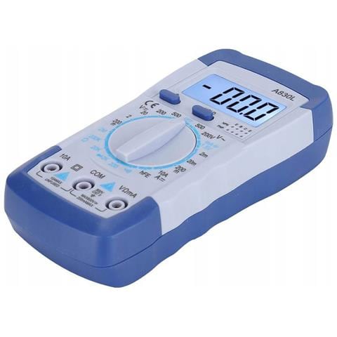 Multimetro Digitale A830l - Display Lcd Hd, Misura Tensione Ac /dc, Corrente, Resistenza | Uso Universale Per Elettronica Ed Elettrotecnica - Foto 2