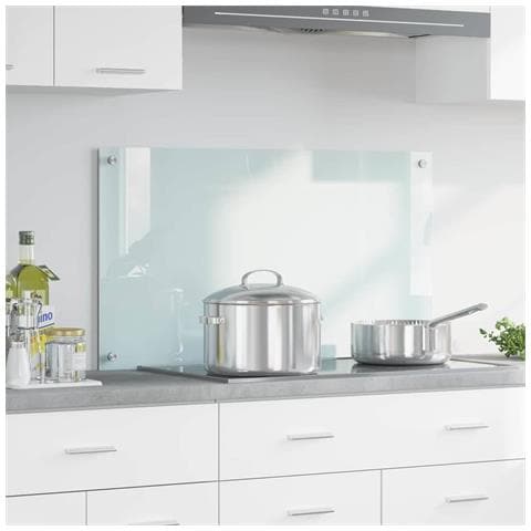 Rivestimento da Cucina Bianco 90 x 50 cm vetro temperato - Foto 2