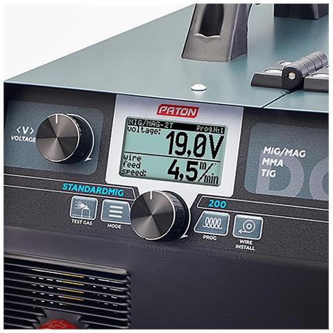 StandardMIG-200 Saldatrice MIG 200A Set 3-in-1 - 240V Inverter Professionale MIG /MAG, MMA, TIG LIFT - Foto 6