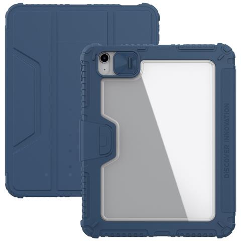 Cover per iPad (2025) - Pelle /PU, Blu - Foto 1
