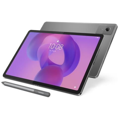 Idea Tab - Display 11" 2.5K (2560x1600) IPS 500nits 90Hz - CPU MediaTek Dimensity 6300 - Android 15 - Tab Pen Inclusi, 27,9 cm (11"), 2560 x 1600 Pixel, 128 GB, 6 GB, Android 15, Grigio - Foto 1
