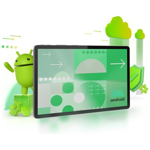 Idea Tab - Display 11" 2.5K (2560x1600) IPS 500nits 90Hz - CPU MediaTek Dimensity 6300 - Android 15 - Tab Pen Inclusi, 27,9 cm (11"), 2560 x 1600 Pixel, 128 GB, 6 GB, Android 15, Grigio - Foto 22