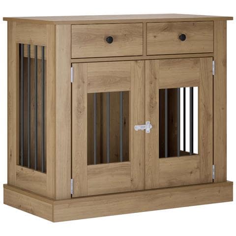 Mobile da cassa per cani Rovere Artigianale 90 x 47,5 x 80 cm - Foto 1