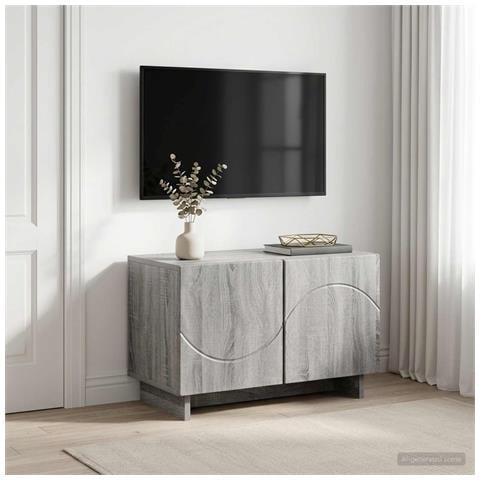 Supporto TV 60 x 34.5 x 40 cm Sonoma grigio - Foto 2