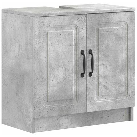 Armadio per Lavabo da Bagno UTRECHT Grigio Cemento - Foto 1
