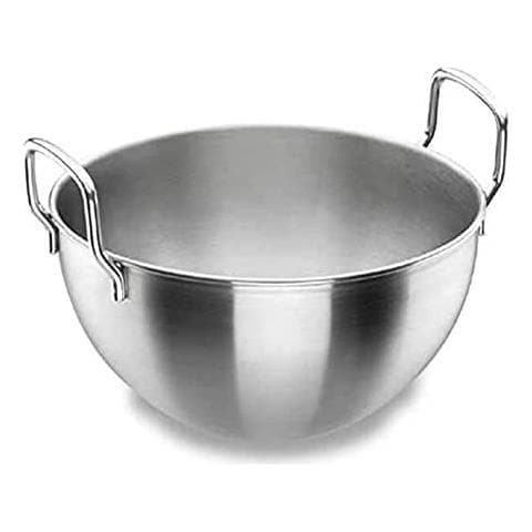 50323 - Calderone semisferico in acciaio inox con manico, 22 cm - Foto 1