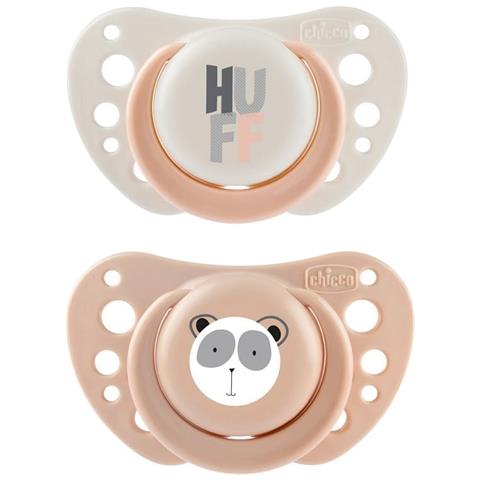 Succhietti Air Rosa Silicone 2-6 Mesi 2 Pezzi - Foto 1