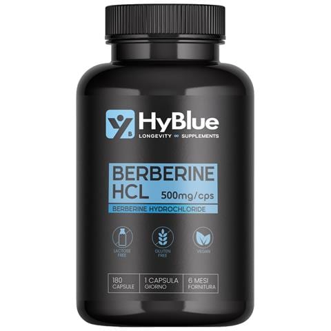 Berberina 1000 mg Alto Dosaggio 180 Capsule, 2x500 mg | Estratto di Berberis Aristata Puro | Alta Biodisponibilità per Benessere Metabolico | 100% Vegano, Senza Glutine e Senza Lattosio | Fino a 6 Mesi - Foto 4