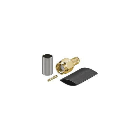 IADAP RPSMA-RG58 - Connettore antenna a crimpare RP-SMA Maschio per RG58 - Foto 1