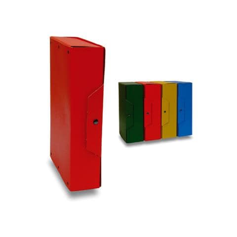 Raccoglitore per documenti Brefiocart 020E7616R - Rosso - 5 / Pacco - Foto 1