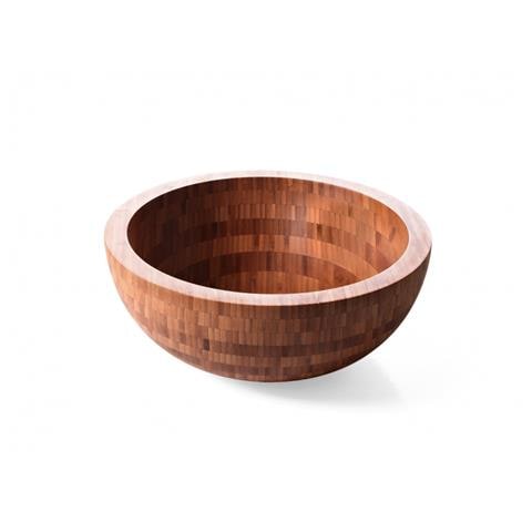 Vasca Legno Massello Bamboo Senza Pil Serie Acquaio - Foto 1