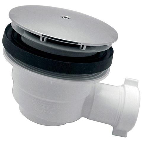 Piletta Sifone Per Piatti Doccia Con Coperchio Cromato Inox Doccione 5290ab12s7 - Foto 1