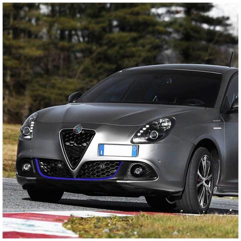 Profilo Blu Adesivo per Dam Paraurti Anteriore Alfa Giulietta con Biadesivo 3M APT - Foto 2