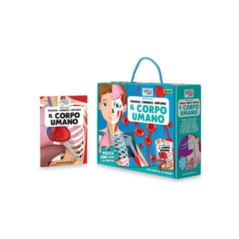 Ester Tomè - Il corpo umano. Viaggia, conosci, esplora. Ediz. a colori. Con puzzle - Foto 1