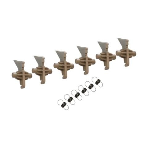 6xupper Picker Finger W/spring Km3050,km4050,km5050#2bl20080 - Foto 1